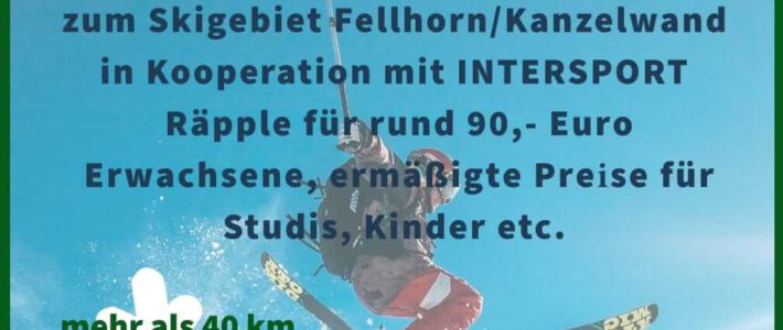 TBN Skiausfahrt ins Skigebiet Fellhorn/Kanzelwand